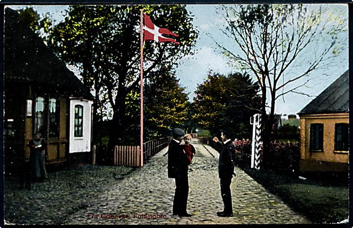 Grænsen ved Foldingbro. C. C. Biehl no. 010813.