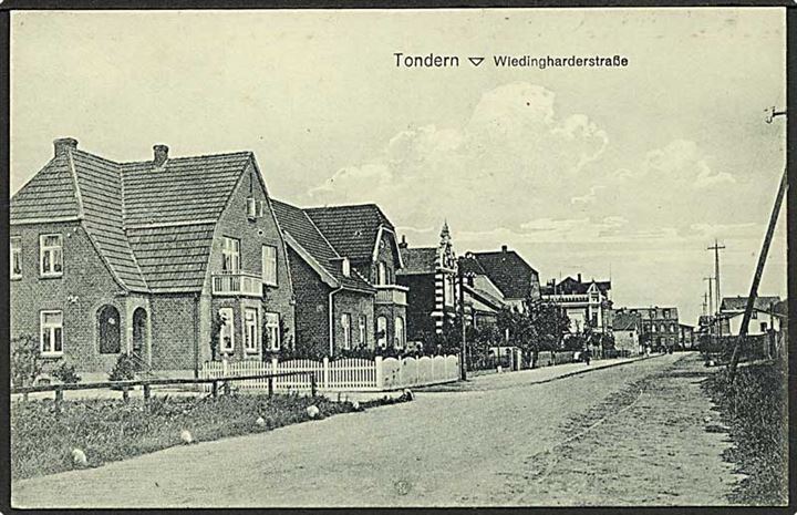 Wiedingharderstrasse i Tønder.H. Nissen no. 29.