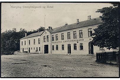 Skørping Gæstgivergård og Hotel. V. Overgaard u/no.