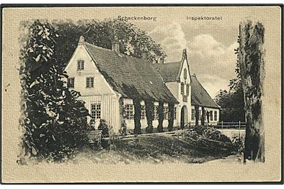 Inspektørboligen til Schackenborg. C.C. Biehl no. 3394.