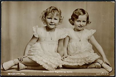 Norge, prinsesserne Ragnhild og Astrid. Mittet & Co. no. 115.