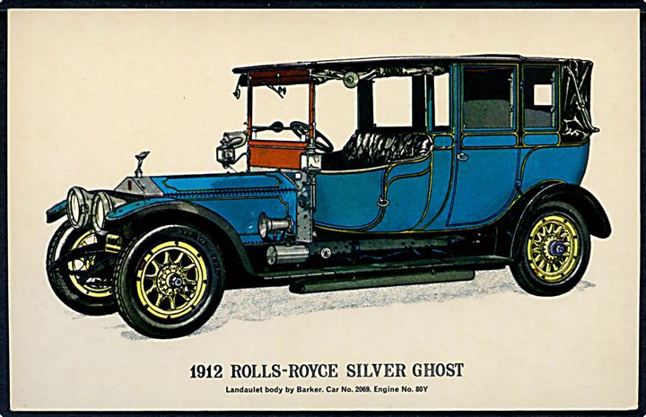 1912 Rolls-Royce Silver Ghost. Collectors Reproductions no. P/A15.