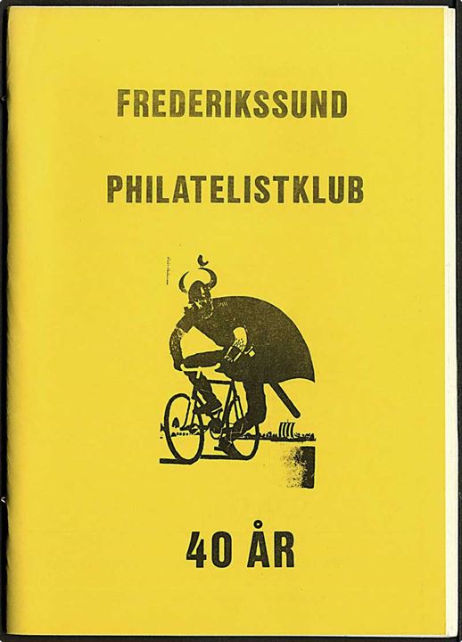 Frederikssund Philatelistklub udstillingskatalog 1982 52 sider. Frederikssund posthistorie og stempler. 