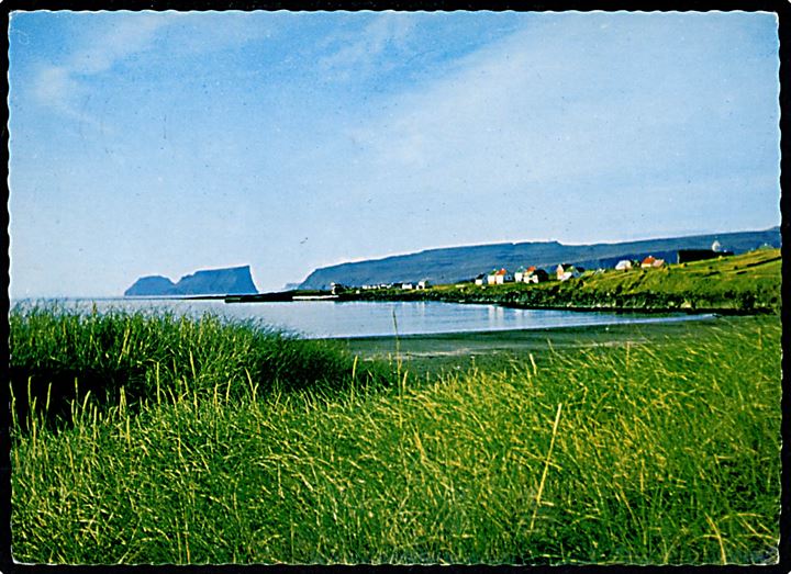 Færøerne, landsbyen Sand på Sandø. Á. Poulsen u/no.