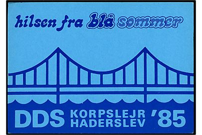 Det Danske Spejderkorps Blå Sommer Korpslejr 1985 i Haderslev. U/no.
