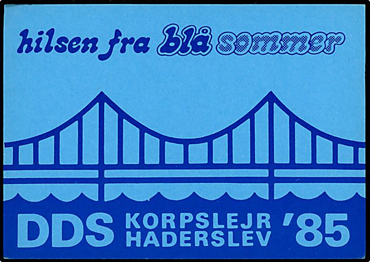 Det Danske Spejderkorps Blå Sommer Korpslejr 1985 i Haderslev. U/no.