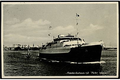 Peder Wessel, M/S, færge ved Frederikshavn. Stenders no. 18.