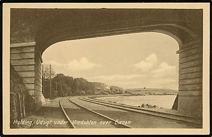 Kolding. Udsigt under viadukten over Jernbanen. J A F no. 845.