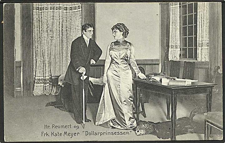 Hr. Reumert og Frk. Kate Meyer i Dollerprinsessen. Stenders no. 19721.