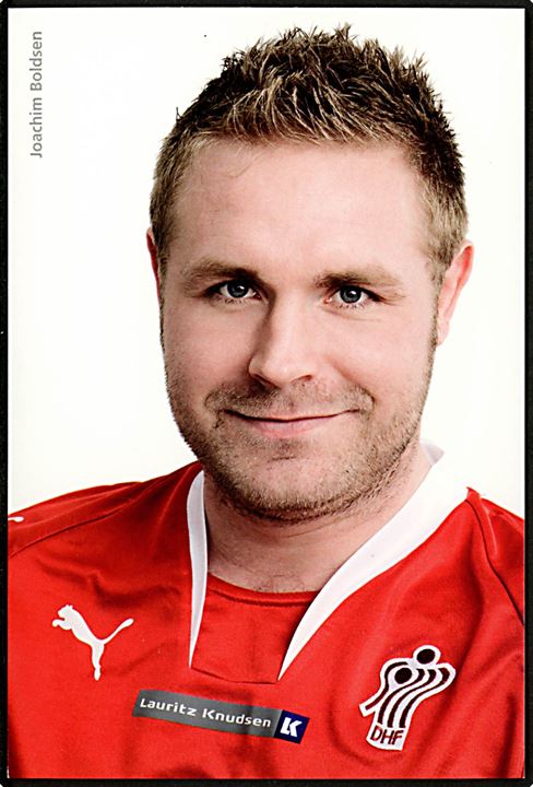 Håndbold Herrelandsholds spiller Joachim Boldsen i Officiel trøje anno 2007. 