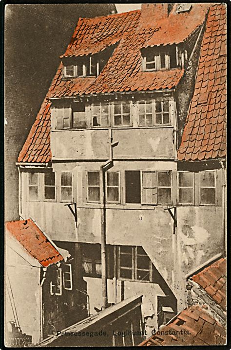 Prinsessegade Logihuset “Constantia”. V.P. (= Vestervoldgades Papirhandel) no. 317. Kvalitet 7