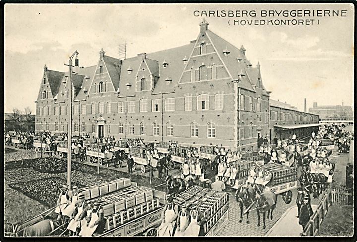 Carlsberg Bryggerierne hovedkontoret. U/no. Kvalitet 8