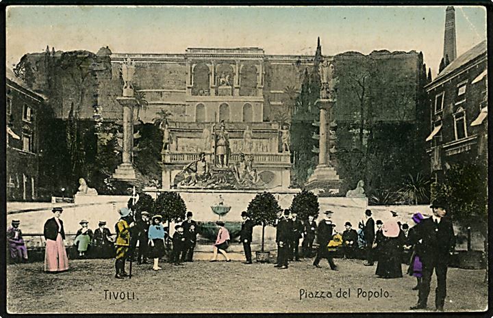 Tivoli, “Piazza del Popolo” udstilling. Stenders no. 146700. Kvalitet 7
