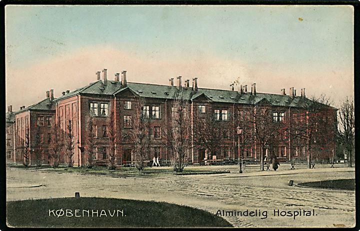 Nørre Alle Københavns almindelige Hospital. Stenders no. 8626. Kvalitet 7