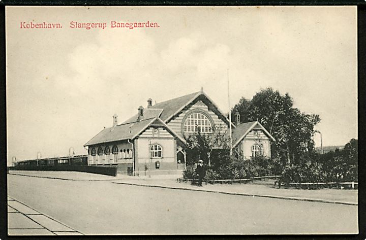 Slangerupbanens station. G. M. no. 2593. Kvalitet 8
