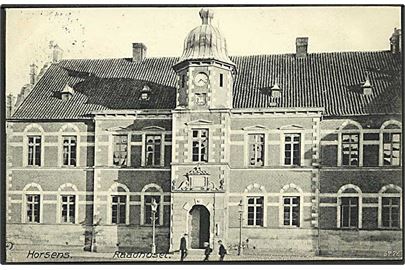 Raadhuset i Horsens. C. Møller no. 6776.