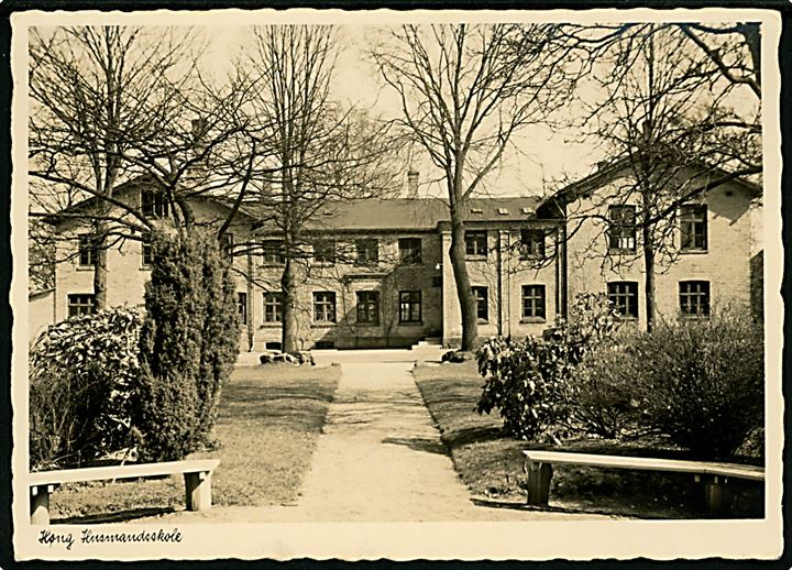 Høng Husmandskole. Holt & Madsen no. c376. 