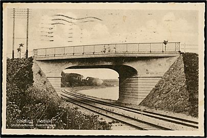 Kolding, jernbaneviadukt. Stenders Kolding no. 79.