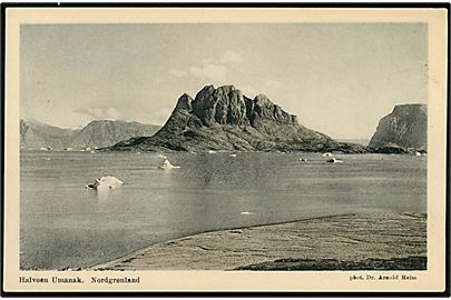 Halvøen Umanak, Nordgrønland. Dr. A. Heim. Brunner & Co, serie 84 D 25.