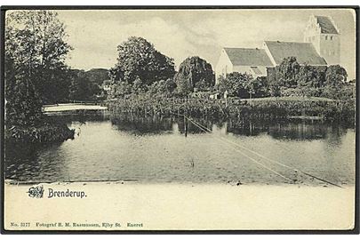 Brenderup Kirke. R.M. Rasmussen no. 3177.