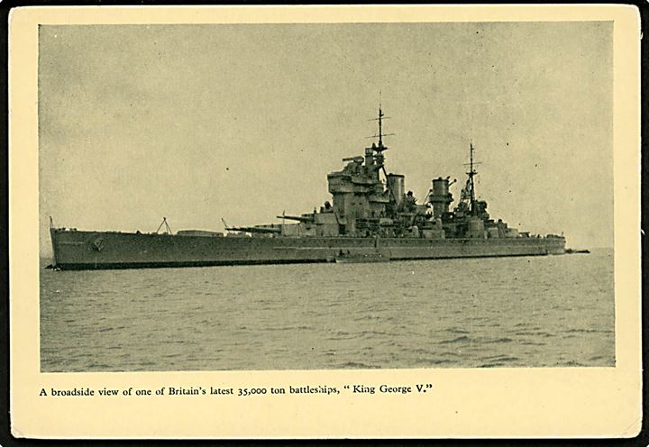 H.M.S. King George V, britisk slagskib. 