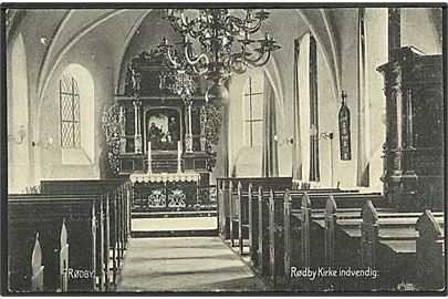 Interiører i Rødby Kirke. Flensborg u/no.