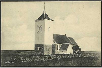 Sahl Kirke. Stenders no. 13556.