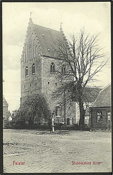 Stubbekøbing Kirke. W.K.F. no. 7059.