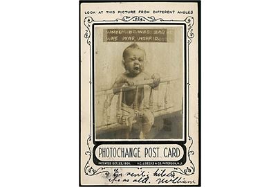 Photochange Post Kort. Sjælden tidligt fikserkort. H.C.J. Deeks & Paterson U/no. 