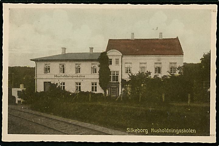 Silkeborg. Husholdningsskolen. Stenders no. Silkeborg 133.