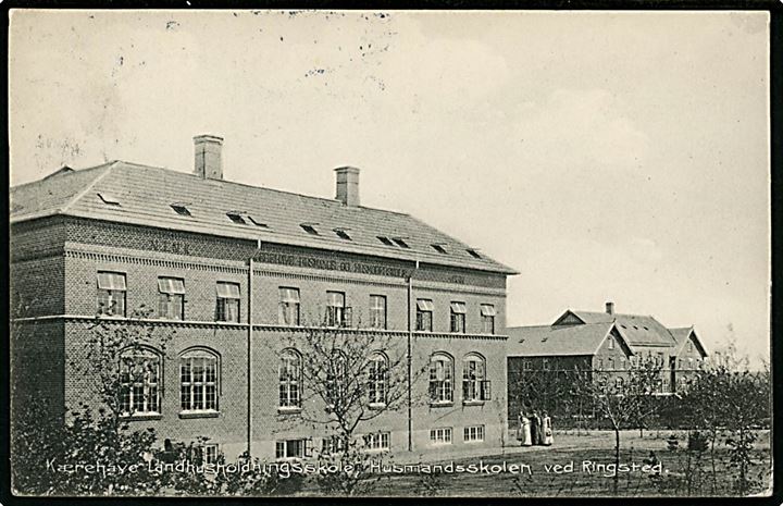 Ringsted. Kærehave Landhusholdningsskole, Husmandskolen. A. Flensborg no. 349.