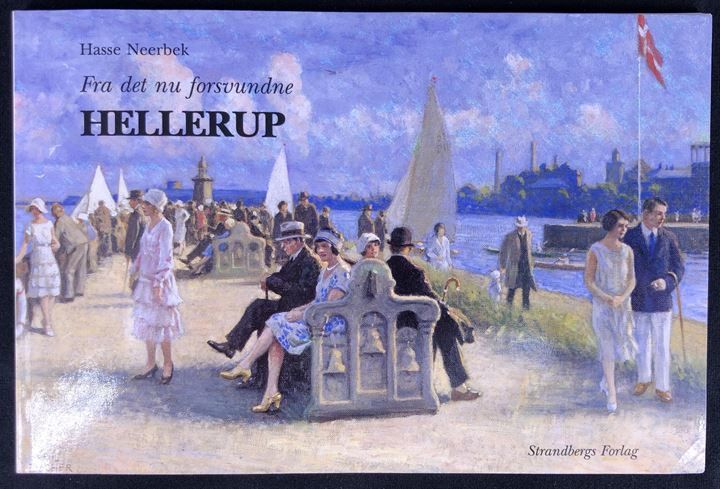 Fra det nu forsvundne Hellerup af Hasse Neerbek, lille bog hovedsageligt illustreret med postkort. 98 sider.