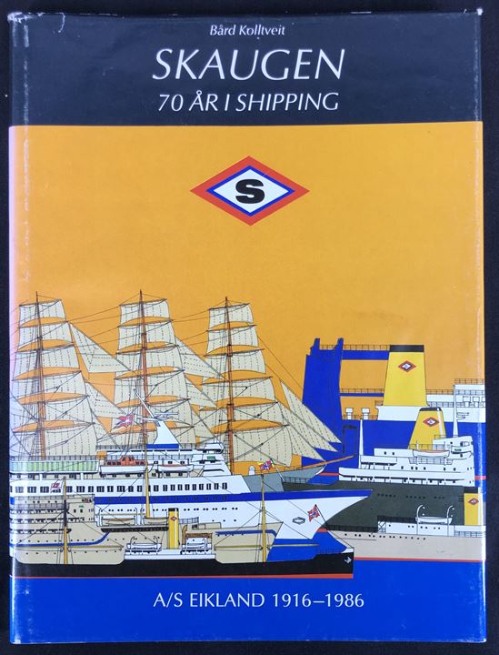 Skaugen. 70 år i shipping. A/S Eikland 1916-1986 af Bråd Kolltveit. 185 sider illustreret rederihistorie med skibsliste.