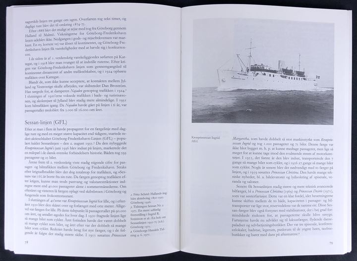 Erindringer fra et liv til søs 1900-1946 af Bernhard David Larsen. Maritim Kontakt 23. 147 sider.