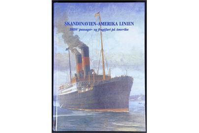 Skandinavien-Amerika Linien - DFDS' passager- og fragtfart på Amerika af Søren Thorsøe. 448 sider rederihistorie righoldigt illustreret med bl.a. gamle postkort. 