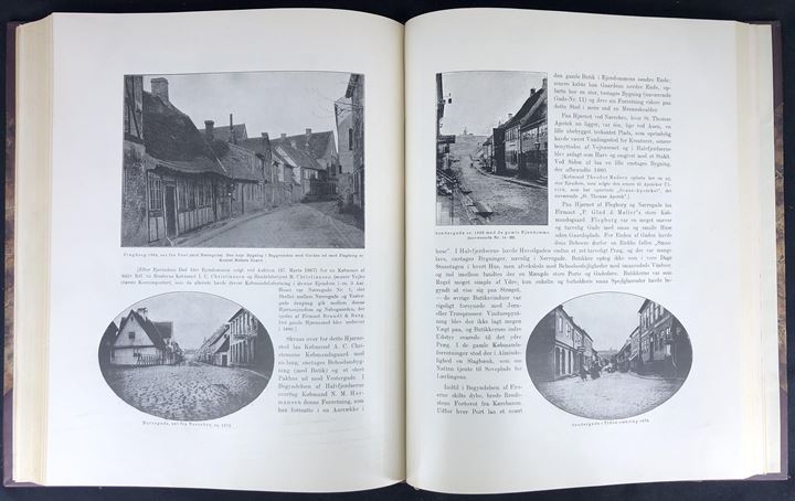 Vejle Bys Historie 1327 - 16. August - 1927 ved C. V. Petersen. Illustreret lokalhistorie 426 sider.