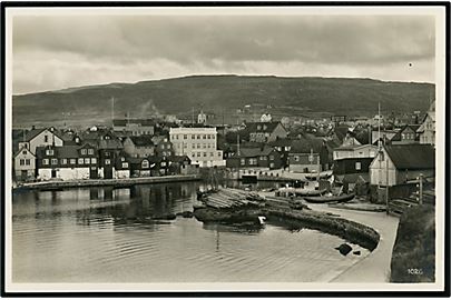 Thorshavn. Ved havnen. C.M. & S. no. 1026. 