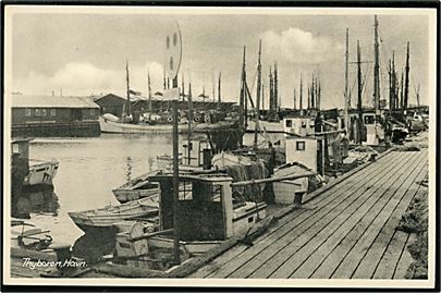 Thyborøn havn. Stenders no. 88020.