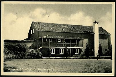 Rungsted Golf Klub, Klubhuset. R. Olsen no. 9747.