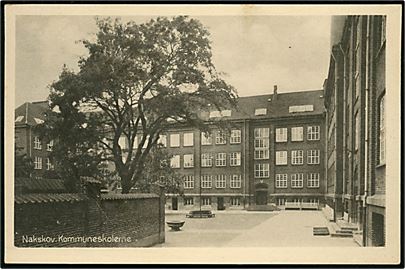 Nakskov, Kommuneskolerne. Stenders no. 166.