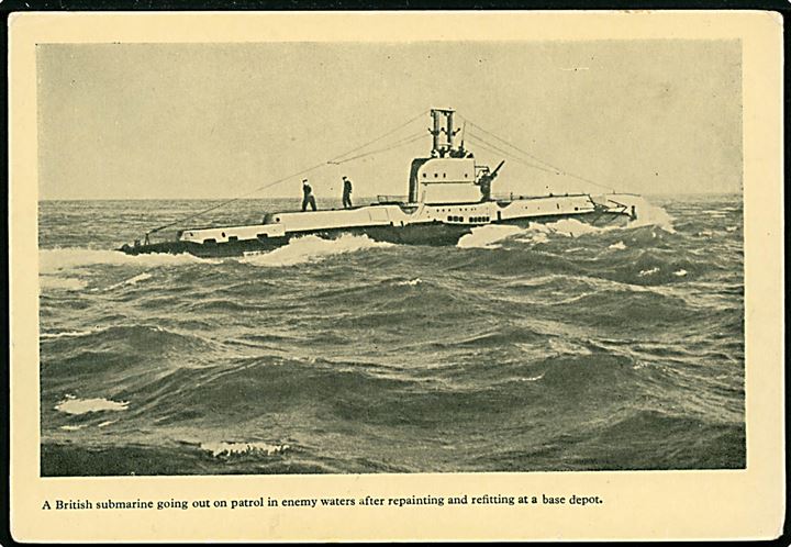 Britisk undervandbåd fra Royal Navy. U/no.