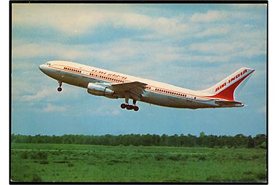 Air India passagerfly. Reklamekort u/no.