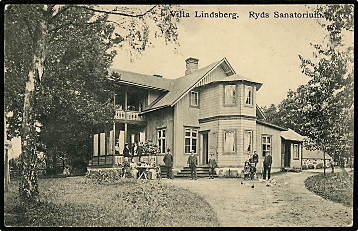 Ryds Sanatorium. Villa Lindsberg. U/no. 