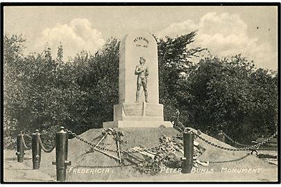 Fredericia, Peter Buhls Monument. J. A. F. no. 693.
