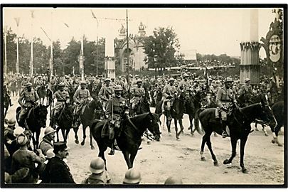 Frankrig, kavaleri ved sejrsparaden d. 14.7.1919. 