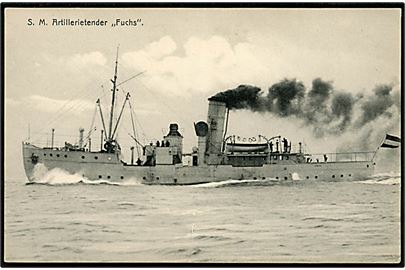 SMS Fuchs, Artillerietender. U/no.