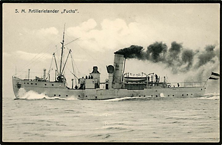 SMS Fuchs, Artillerietender. U/no.