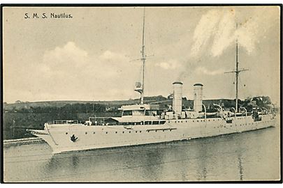 SMS Nautilus, tysk minelægger. U/no.