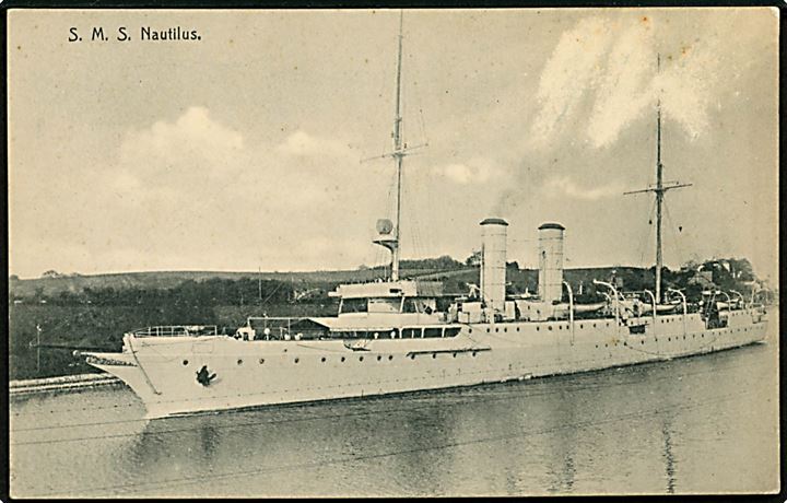 SMS Nautilus, tysk minelægger. U/no.