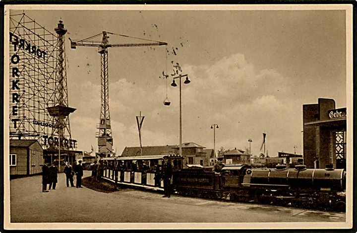 Tyskland. Berlin byggeriudstilling 1931 med udstillings tog. Zander & Labisch u/no. 